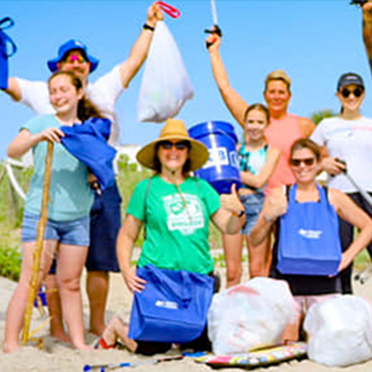 beach cleanup